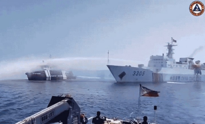 Philippine condemns China’s water cannon attack on BFAR ship